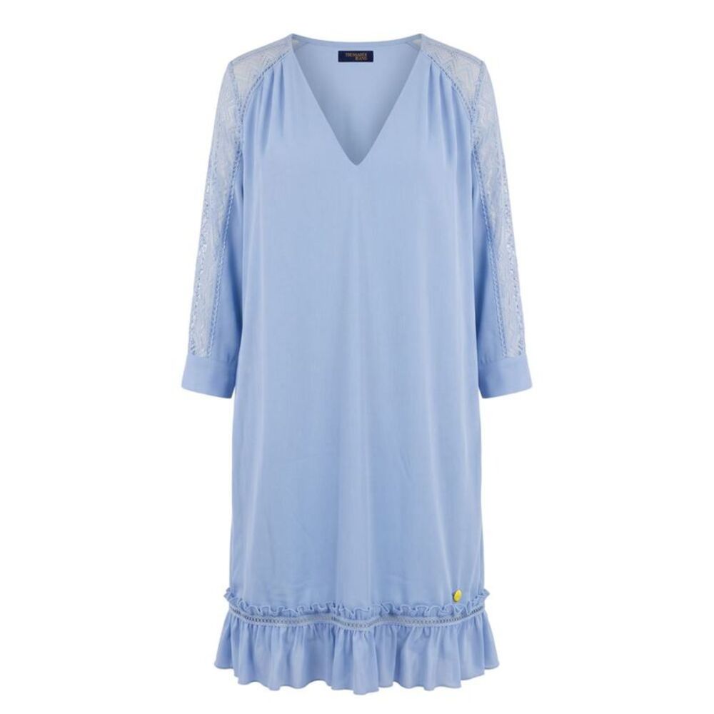 Trussardi Jeans Blue Polyester Women Women's Dress
